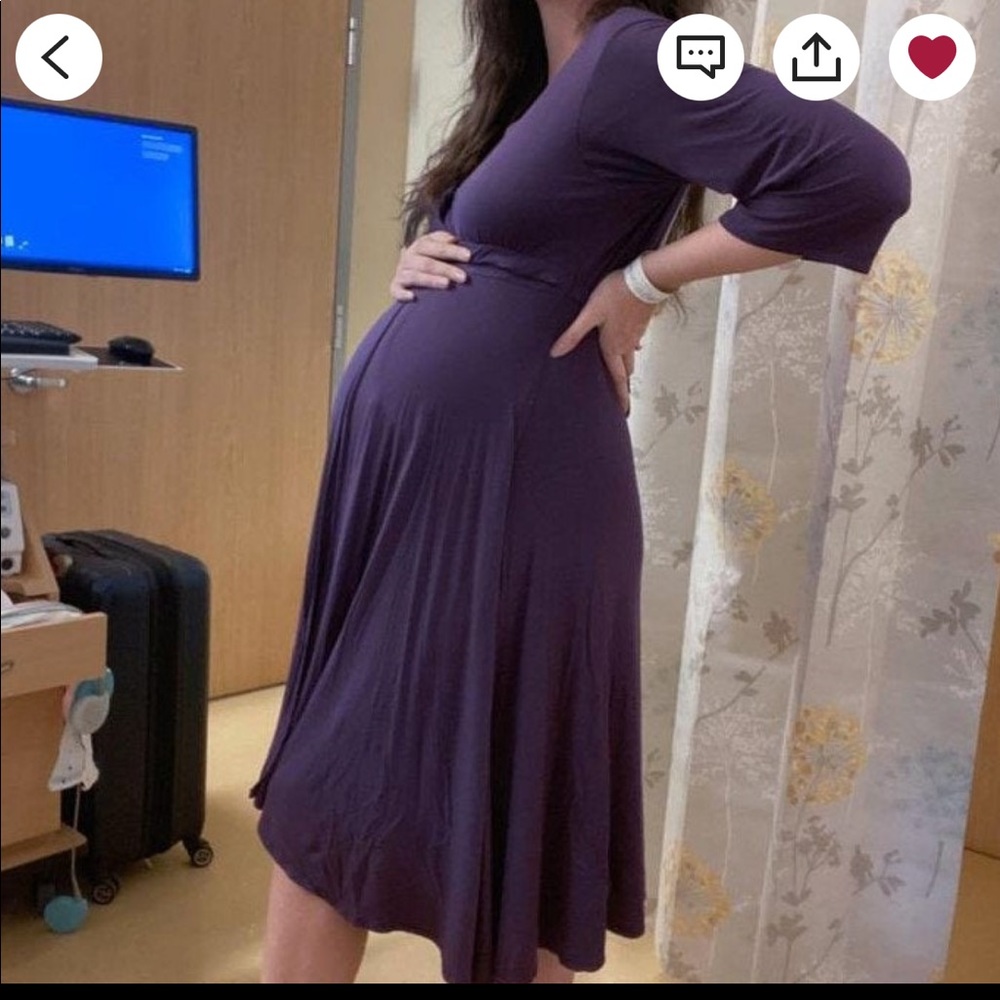 NEW RED Labor & Delivery Gown